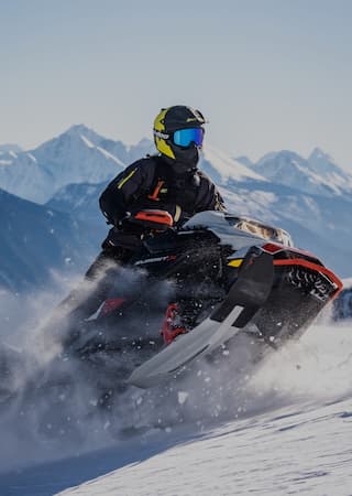 Ski-Doo and Lynx Snowmobile
